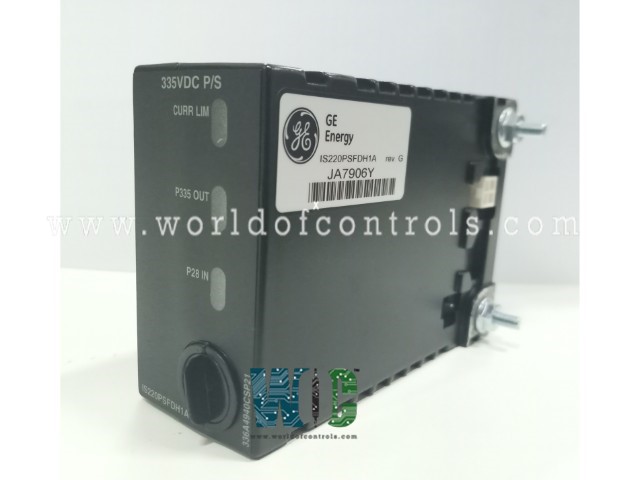 GE Mark VI IS220PSFDH1A - Buy, Repair, and Exchange From WOC