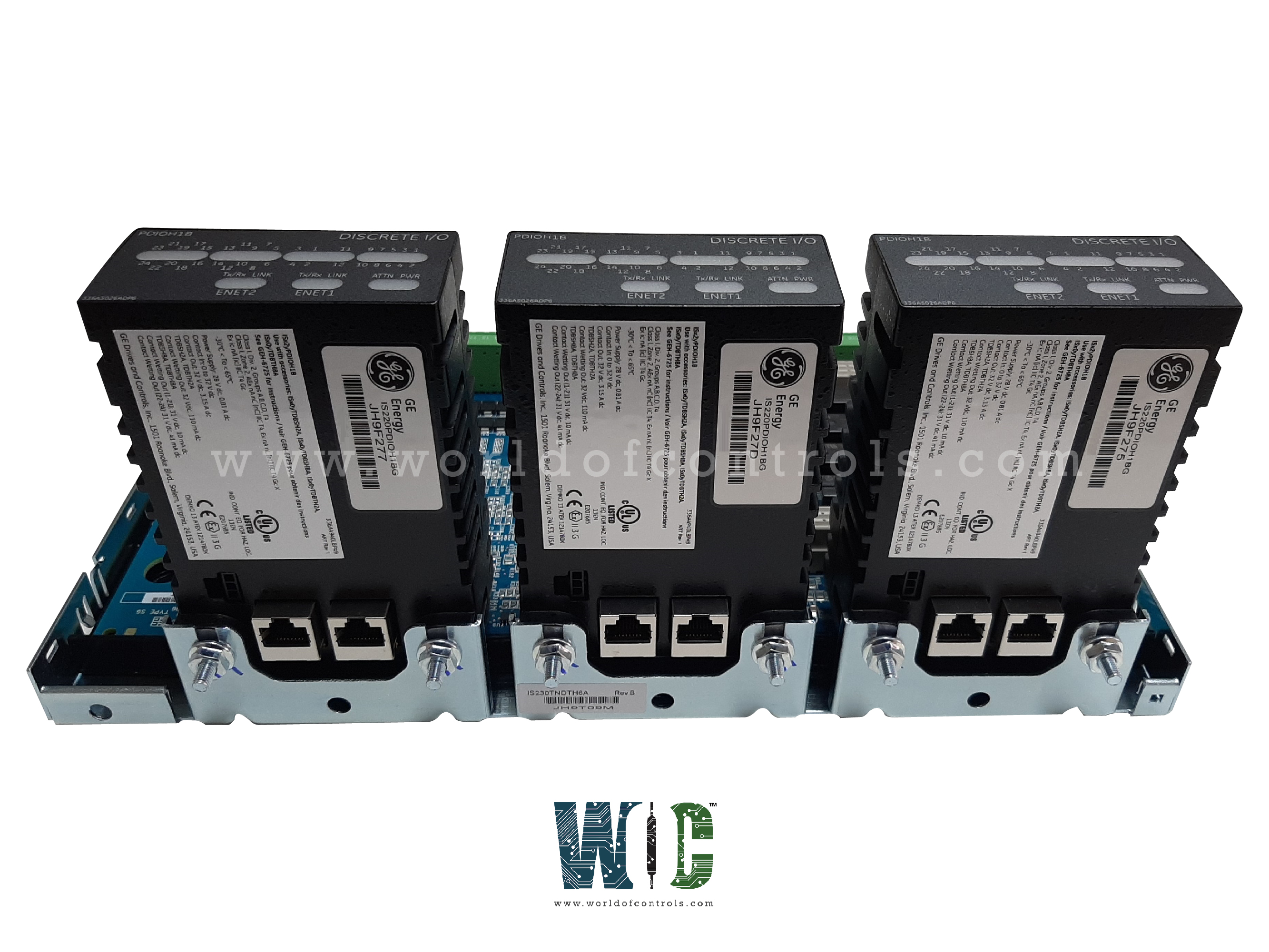 IS230TNIDH3A - Discrete Input DIN-Rail Module