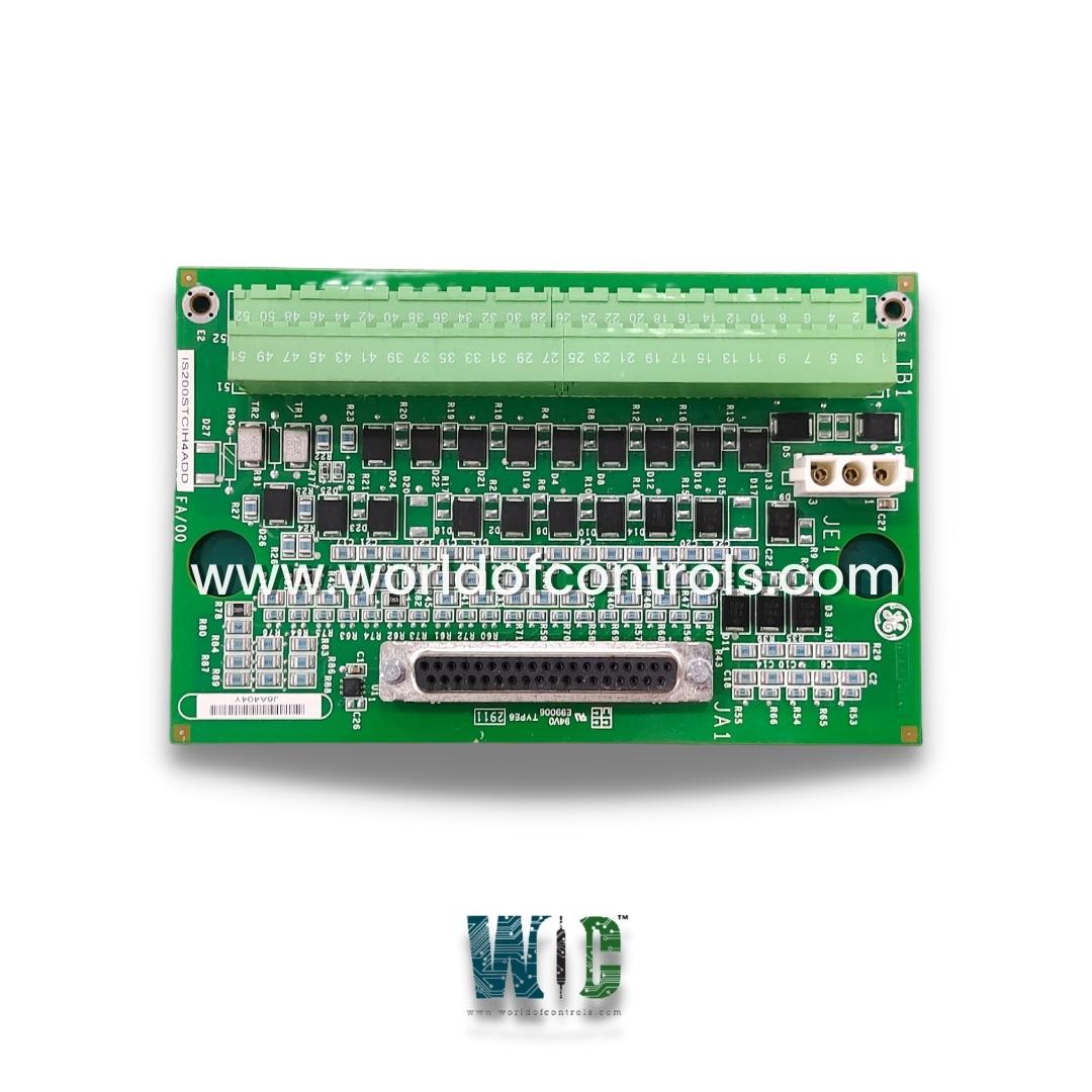 IS200STCIH4ADD - DIN RAIL CONTACT I/P